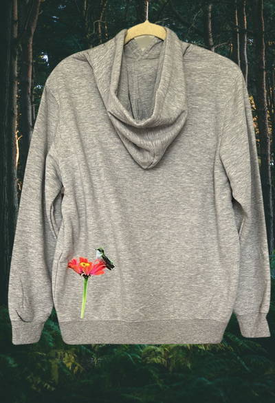 Poleron Gris Melangue TALLA S