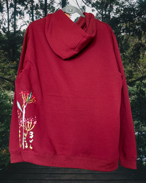 Polerón Rojo Purpura XL